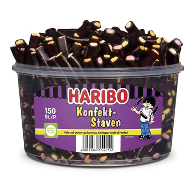 Haribo Konfekt Staven 150 Stuks