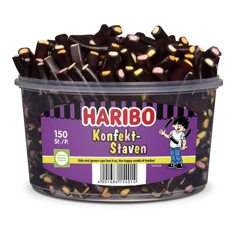 Haribo Konfekt Staven 150 Stuks