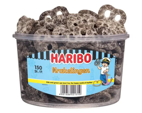 Haribo Dorp Krakelingen 150 Stuks