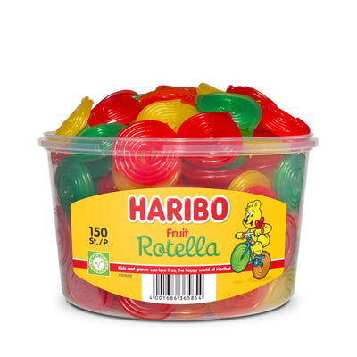 Haribo Fruit Rotella 150 Stuks