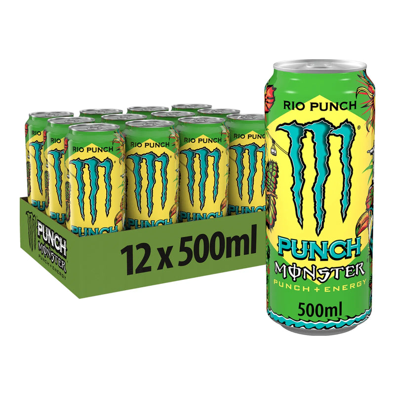 Monster Juiced Rio Punch Blik